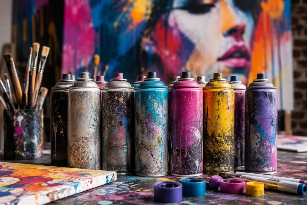 Top Professional Spray Paints for Artists
