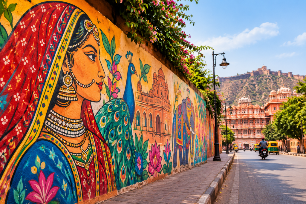 Jaipur Street Art.